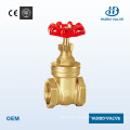 Female Thread Forged Brass Gate Valve Casting Handle